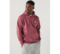 New Balance Mens Sports Essential Fleece Hoodie - Burgundy, Burgundy, Size M, Men Burgundy