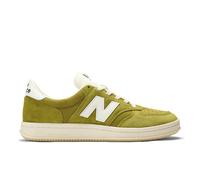 New Balance Men's T500 in Green/White Leather, size 9