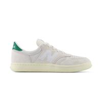 New Balance Men's T500 in Grey/Green/White Leather, size 7.5