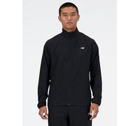 New Balance Mens Training Stretch Woven Jacket, Black, Size M, Men Black