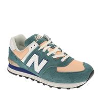 New Balance Men's U574bkr Sneakers, New Spruce/Peach Blossom, 8.5 Women/7 Men