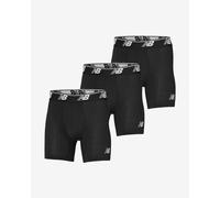 New Balance Men's Mesh 5" No Fly Boxer Brief, Athletic Compression Underwear (3 Pack), Black/Black/Black, X-Large