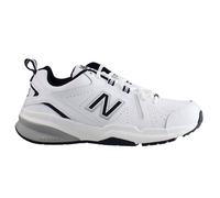 New Balance for man. MX608V5 MX608V5 Slip Resistant Leather Shoes white (43), Flat, Laces, Casual
