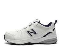 New Balance for man. MX608V5 MX608V5 Slip Resistant Leather Shoes white (40.5), Flat, Laces, Casual