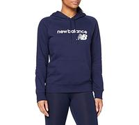 New Balance NB Classic Core Fleece Hoodie, Women, Pigment, XS