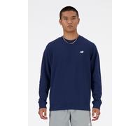 New Balance Sport Essentials French Terry Sweatshirt Navy Blue - S