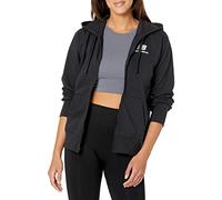 New Balance NB Essentials Stacked Logo Full Zip Hoodie, 0bk - Black (001), S