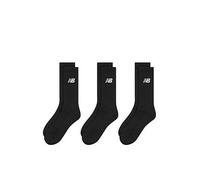 New Balance 3 Pack Everyday Crew Socks - Black - LAS33863-BLK EVERY 3P