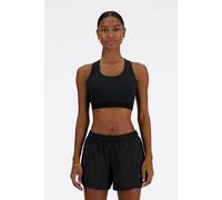 New Balance Nb Sleek Medium Support Pocket Black size L | Sports Bras Outlet | Women | Black L