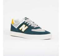New Balance - Numeric 574 Vulc Trainers In Teal & White 8 Uk