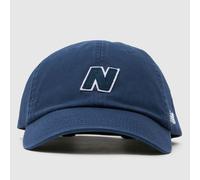 New Balance Panel Block Cap V 2 in Navy, Size: OSFM OSFM