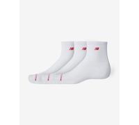 New Balance Patch Logo Socks pure white (3 pairs) - S