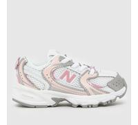 New Balance Pink Taffy 530 Girls Toddler Trainers UK 7 (EU 24)