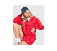 New Balance Pipe Full Zip Hoodie - Red - Womens