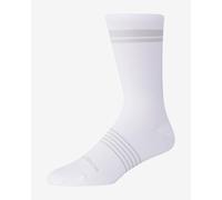 New Balance Pro Run Crew Socks Pure White Grey (1 pair) - M