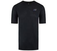 New Balance Q Speed Jacquard Mens Black T-Shirt Recycled Polyester - Size Small