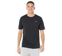 New Balance Jacquard SS Tee Sn99 - Black black XL