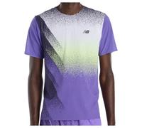 New Balance - Race Day Ultra Light Printed T-Shirt - Running shirt size S, purple