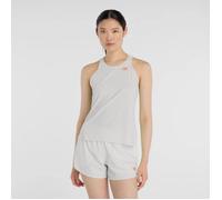 New Balance Race Day Ultra Light Singlet M - Grey Running Singlet for Optimal Comfort and Performance
