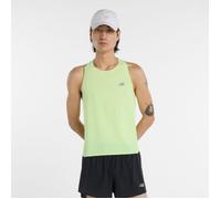 New Balance Race Day Ultra Light Singlet S Yellow Men