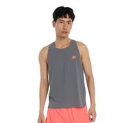 New Balance Race Day Ultra Light Sleeveless Gray T-Shirt, Size S