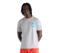 New Balance RC Essential Graphic SS Tee M Gray Men