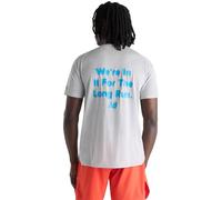 New Balance RC Essential Graphic SS Tee M Gray Men