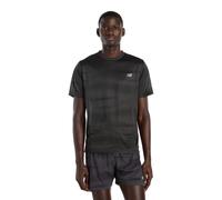 New Balance - Athletics Printed T-Shirt - Running shirt size XL, black