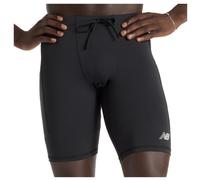 NEW BALANCE Sleek Pocket Half Tight 9" - Men - Black - size M- model 2026 M