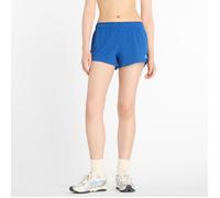 New Balance RC Seamless 3 Inch Running Shorts L Blue for Comfortable Training and Performance