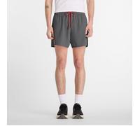 New Balance RC Ultra Light Split 5 inch Shorts Grey Red - S