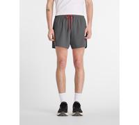 New Balance RC Ultra Light Split 5 inch Shorts Grey Red - L