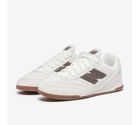 New Balance Unisex RC42 in White/Brown/Beige Suede/Mesh, size 7