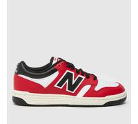 New Balance Red 480 Boys Youth Trainers UK 5