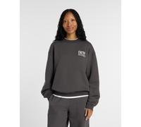 New Balance Reimagined Fleece Crew Sweatshirt Dark Grey Women - L