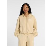 New Balance Reimagined Full Zip Hoodie Light Orange Women - M