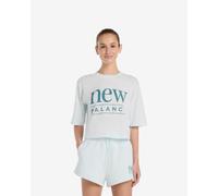 New Balance Reimagined short sleeve T-shirt light blue women - S