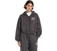 New Balance Reimagined Full Zip Hoodie Black Women - S