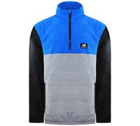 New Balance Relaxed Mens Blue/Grey Jacket - Blue/Dark Grey - Size Large
