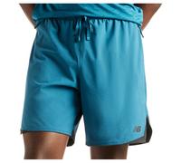 New Balance - Run Essentials Short 7'' - Running shorts size L, blue