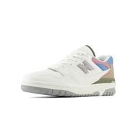 New Balance Scarpa Lifestyle Leather Suede Textile, Pga Off White Beige Blue, 40.5 EU
