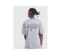 New Balance Script Back Graphic T-Shirt - Grey - Mens M
