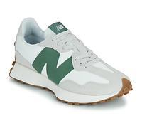 New Balance Unisex 327 in Beige/Green Suede/Mesh, size 4