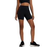 NEW BALANCE Sleek Pocket High Rise Short 6" W - Women - Black - size S- model 2025 S