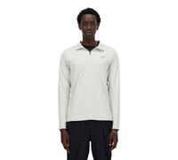New Balance Space Dye 1/4 Zip Men's Running Top | UK L in Athletic Grey/Slate Grey