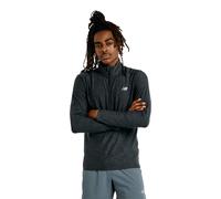 New Balance Sports 1/4 Zip Long Sleeve Top In Black Space Dye size L | Shirts Outlet | Men | Black L