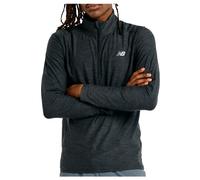 New Balance - Space Dye 1/4 Zip - Synthetic jumper size S, black