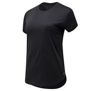 New Balance Sport Core Heather T-shirt, Women, Black Heather, XS