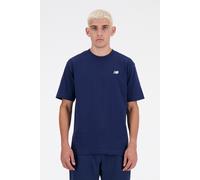New Balance Small Logo Short Sleeve T-Shirt Navy Blue - L