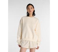 New Balance Sport Essentials Crew Sweatshirt Off White Women - S